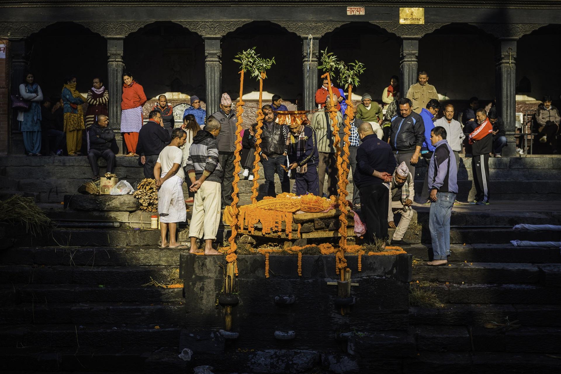 Les obsèques hindouistes